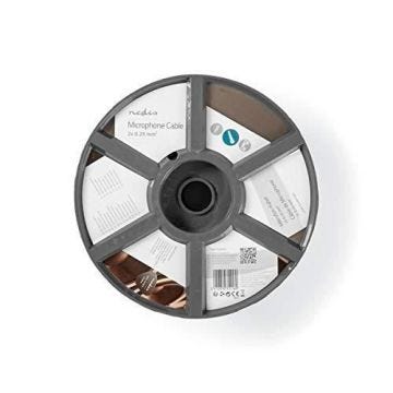 Câble audio symétrique - Nedis - CABR1525BK1000 - 100 m - Noir