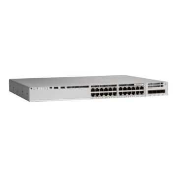 Commutateur - CATALYST - 9200L - 24 ports - PoE+ - 4 x 1G - Noir