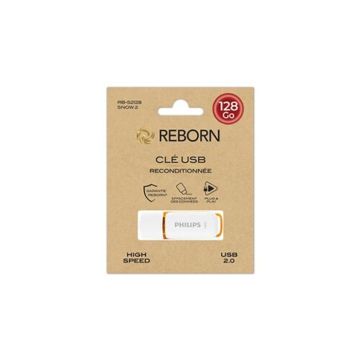 Clé USB - Reborn - RB 2.0 - 128GO - USB 2.0 - Reconditionnée