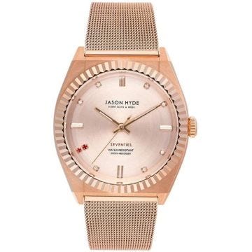 Montre Femme Jason Hyde Ruby-eigth - Bracelet Acier Inoxydable - Quartz - Doré rose - JH20006 6293