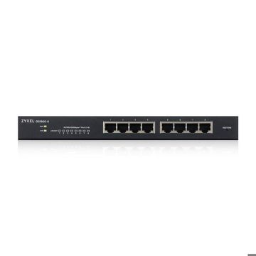 Commutateur autonome - ZYXEL - GS1900-8 - 8 ports RJ-45 - Gigabit Ethernet - Sans ventilateur
