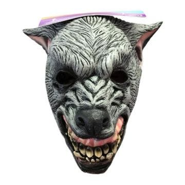 Masque de loup garou adulte horreur