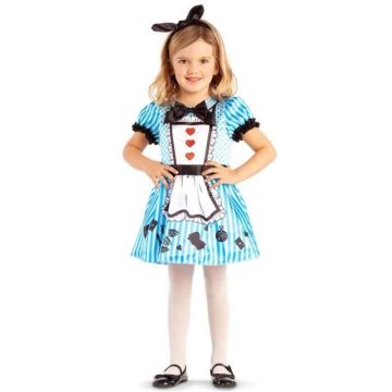 Déguisement Alice Rayé pour fille - MY OTHER ME FUN COMPANY, SL - Carnaval - Noir - 3 ans - Enfant