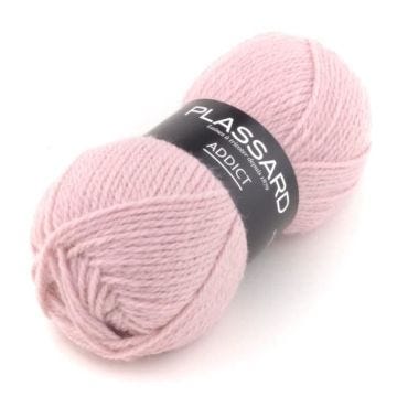 Laine Plassard Addict 30 Rose Pale - Plassard - Laine Premier prix - Acrylique, Alpaga, Laine