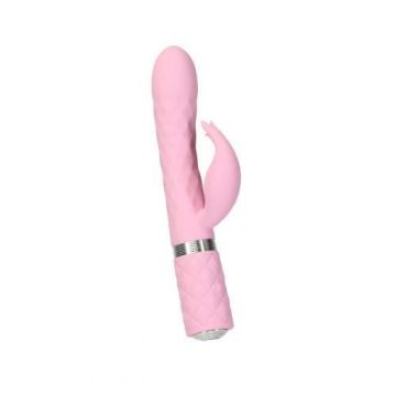 Pillow Talk - Lively Rotating Tarzan Vibrator - Rose