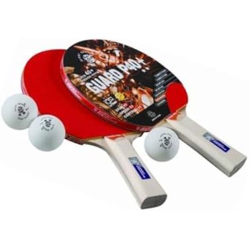 Raquettes de ping-pong Devessport B2 Star avec 3 balles en ABS