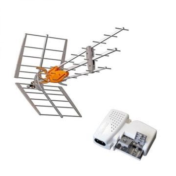 Antenne UHF intelligente LTE700 - TELEVES - 149921 DAT BOSS - BOSStech - Alimentation 24V