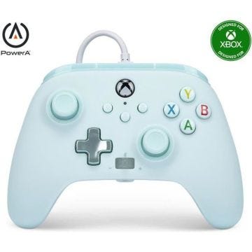 Manette de jeu - ACCO - XBOX SERIES X - Bleu - Cotton Candy Blue - Filaire