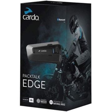 CARDO KIT INTERCOM PACKTALK EDGE - SOLO