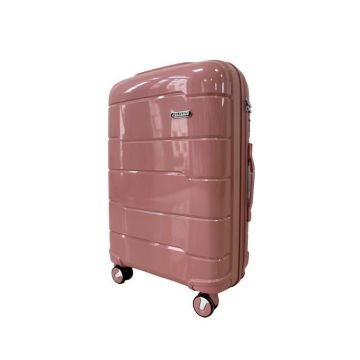 CELIMS - Valise Moyenne en Polypropylène | Taille Soute 65cm | TSA | Valise en Polypropylène Moyenne Taille | Rose