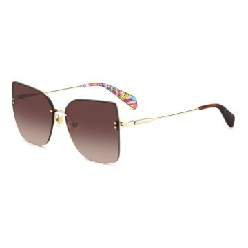 Lunettes de Soleil Kate Spade ARIELLA/G/S 58/15/140 GOLD/BROWN SHADED Acier inoxydable femme ARIELLA/G/S