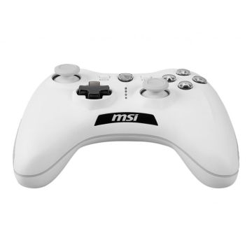 Manette de jeu - MSI - FORCE GC30 V2 WHITE - Sans fil - Vibration - Autonomie 8h