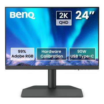 BENQ Ecran 24' SW242Q Quad HD