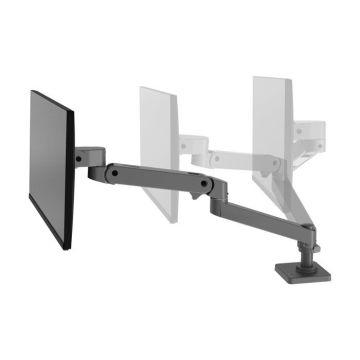 Support Écran LCD - ERGOTRON - LX Pro - Compatible jusqu'à 34 pouces - Hauteur réglable 46,5 cm - Gris foncé