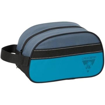Trousse Scolaire - SAFTA - BLACKFIT8 California - Souple - Zippée - Adaptable au Chariot