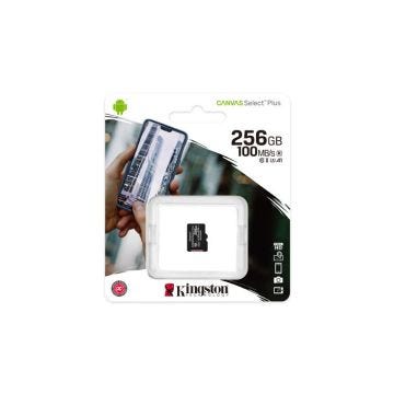 Kingston Technology Canvas Select Plus mémoire flash 256 Go MicroSDXC Classe 10 UHS-I (256GB MICROSDXC CANVAS SELECT - 100R A1 C10