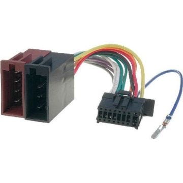 Cable Autoradio Pioneer 16PIN Vers Iso - connecteur noir 2