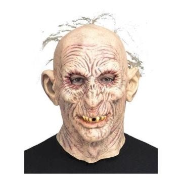 Masque de Zombie Âgé - Disfrazzes - Taille unique - Multicolore - Mixte