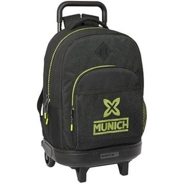 Sac à dos avec roulettes SAFTA MUNICH BEAT - Compact et confortable pour enfants de différents âges