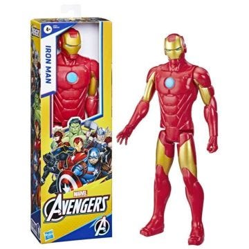 Figurine Iron Man 30 cm, jouet Avengers Titan Hero Series pour enfants à partir de 4 ans, Marvel