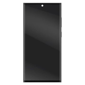 Écran Soft OLED pour Samsung S23 Ultra - AVIZAR - Vitre Tactile - Châssis Noir