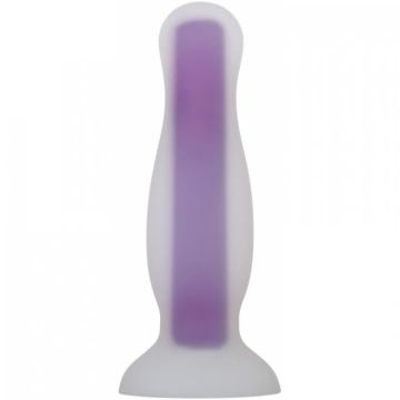 Plug Anal - EVOLVED - Luminous Medium - 11 cm - Silicone - Brillant dans le noir