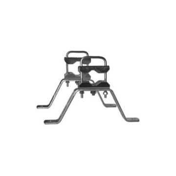 Etriers pour Fixation Murale - TRIAX - EMG015 - Déport 110 mm - Acier Galvanisé - Pour Antenne TV/SAT