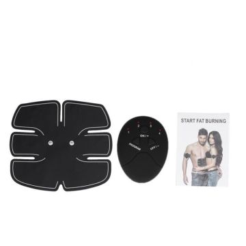 Formation de Muscle EMS Amincissant Massager Corps Intelligent Sans Fil - 1 x Contrôleurs + 1 x Patch d'abdomen