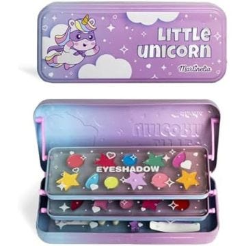 Trousse - Martinelia - Little Unicorn - Métallique - 3 étages - 22,5 x 9,5 x 4,5 cm