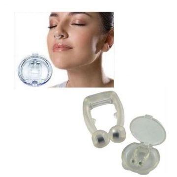 Unisexe Arrêter de ronfler pince-nez Anti Ronflement Silicone Nez Clip Gratuit