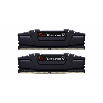 G.Skill RipJaws 5 Series Noir 16 Go (2 x 8 Go) DDR4 4600 MHz CL19 - Kit Dual Channel 2 barrettes de RAM DDR4 PC4-36800 - F4-4600C19D