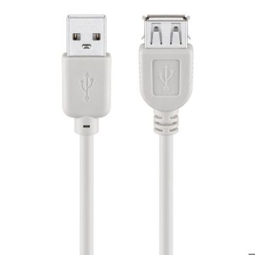 rallonge USB 2.0 gris 5m