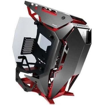 Antec Torque computer case, Midi-Tower, PC, Aluminium, ATX,EATX,ITX,Micro-ATX, Black,Red, Gaming
