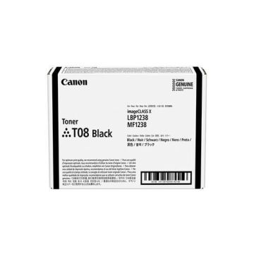 CANON TONER T08 BLACK CARTOUCHE DE TONER 1 PIÈCE(S) ORIGINAL NOIR (301