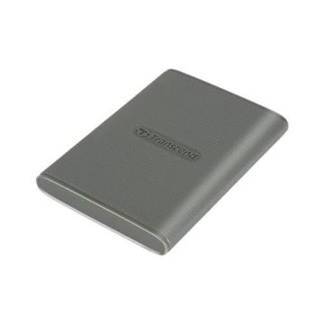 Disque dur externe - TRANSCEND - ESD360C - 1To - USB 3.2 Gen 2 - Gris métallique