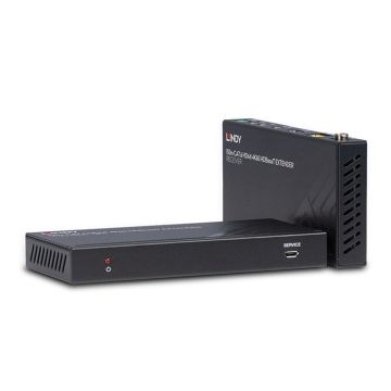LINDY Extendeur HDMI 4K60 sur RJ45 HDBaseT jusqu'à 150m - IR / RS232