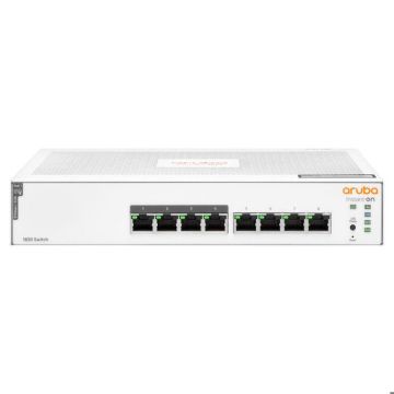Commutateur - HPE Aruba - Ion 1830 - 8 ports LAN - PoE 65W - Gestion intelligente