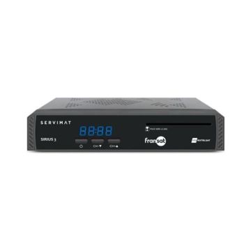 Servimat Sirius III HD + carte FRANSAT + Cable HDMI