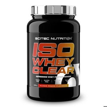 Clear whey Scitec Nutrition - Iso Whey Clear - Mango Peach 1025g