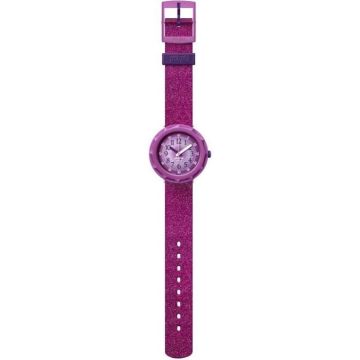 Fille - FLIK FLAK - Montre enfant Flik Flak Purpleaxus - Couleur de la matière:Violet