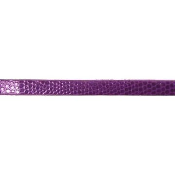 Bracelet en PU style croco violet - MegaCrea - pour femme - 220 x 6 mm
