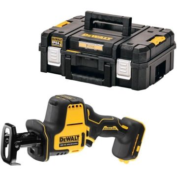 Scie sabre compacte 18V XR (sans batterie ni chargeur) + coffret T-STAK - DEWALT - DCS369NT-XJ