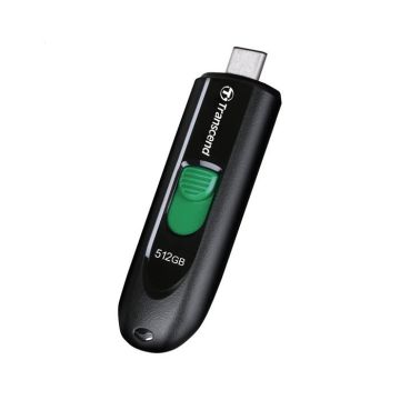 Clé USB - Transcend - TS512GJF790C - USB-C - 512 Go - Noir