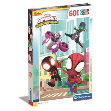 CLEMENTONI - 60 pièces Maxi - Spidey et ses amis extraordinaires