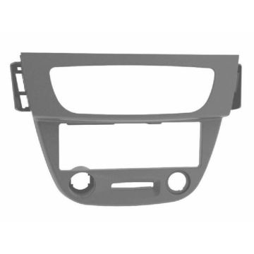 Facade autoradio FA270B compatible avec Renault Megane 3 Fluence ap08 Gris 1Din