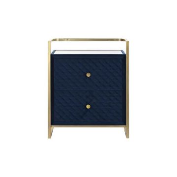 table de chevet verre (60 x 35 x 74 cm)