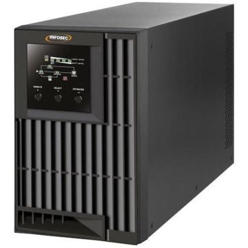 Onduleur externe - INFOSEC - E4 Value 2000 - Double Conversion - 4 prises de sorties IEC