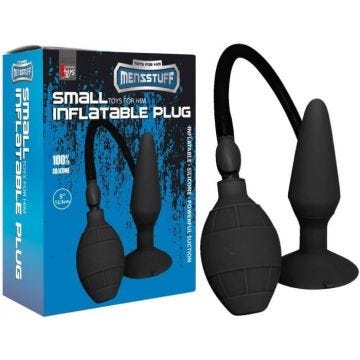 Plug Anal Gonflant avec Ventouse - Small