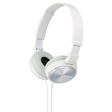 Casque arceau - SONY - Téléphonie - Blanc - Filaire - Circum-aural