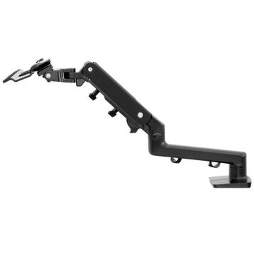 Support TV - WACOM - Flex arm - 24" à 32" - Noir et gris - Inclinable